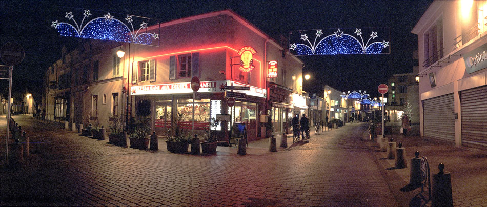 Mardi 19 décembre 2006, rue Maurice-Thorez, à Nanterre.