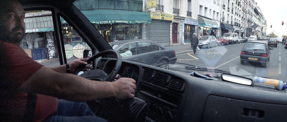 Samedi 25 novembre 2006, déménagement avec Christian et son camion, à Gennevilliers.