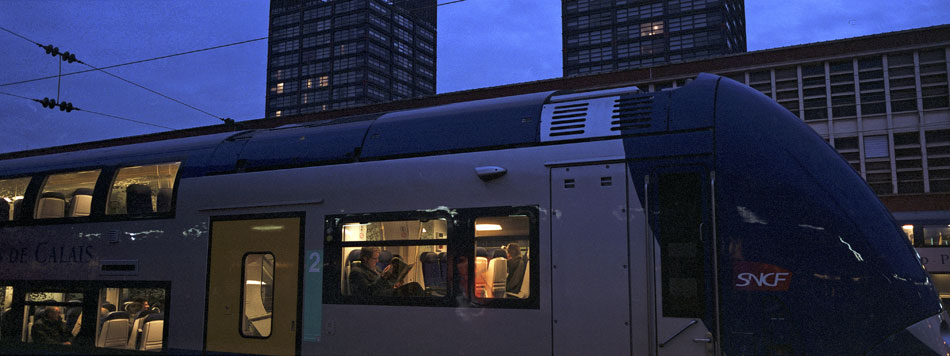 Mardi 4 décembre 2007, gare de Lille Flandres.