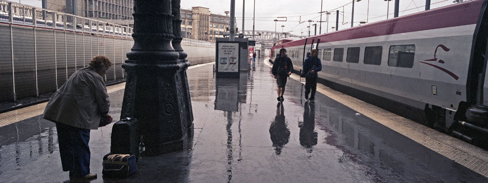 Jeudi 12 juillet 2007, gare du Nord, à Paris.