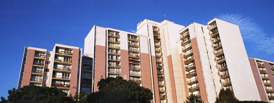 Mardi 31 juillet 2007, la cité "Rouge", à Gennevilliers.