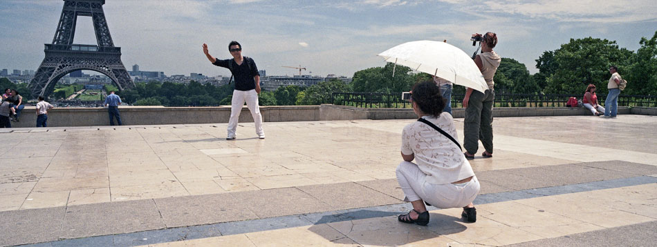 Mardi 19 juin 2007, place des Droits de l'Homme, à Paris.