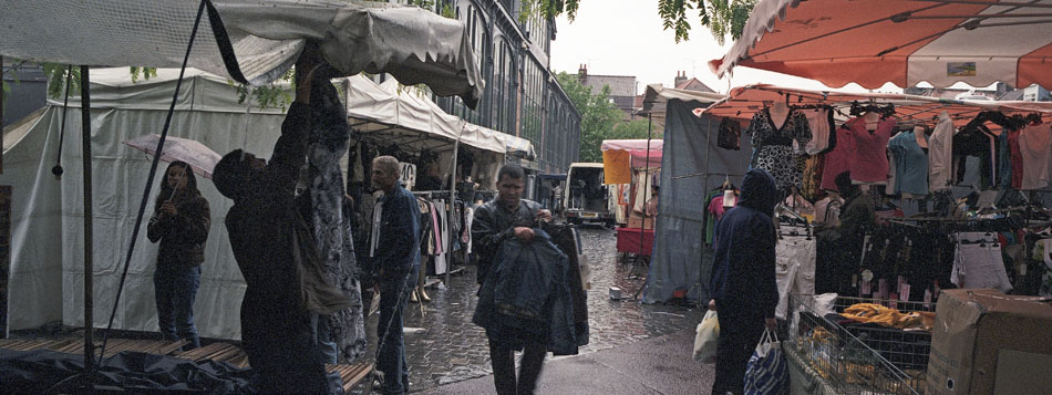 Dimanche 20 mai 2007, le marché de Wazemmes, à Lille.