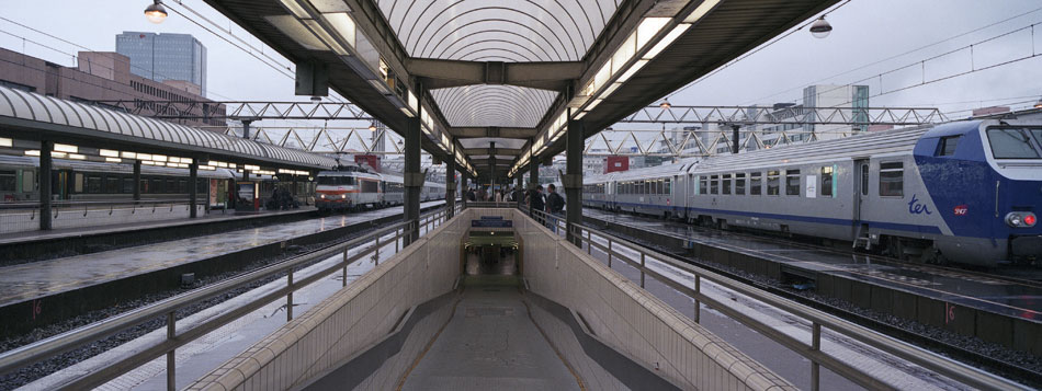 Jeudi 31 mai 2007, gare de la Part Dieu, à Lyon.