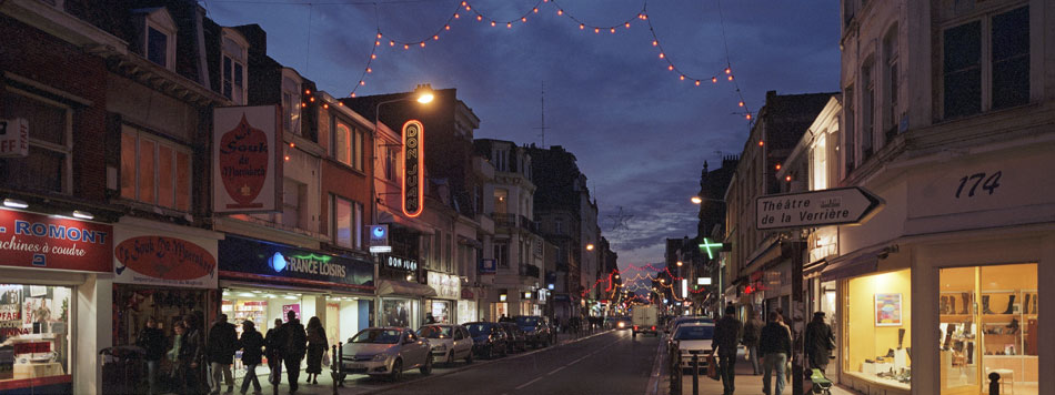 Samedi 24 novembre 2007, rue Gambetta, à Lille.