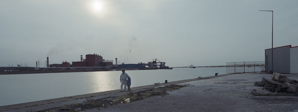 Dimanche 30 septembre 2007, le port de Dunkerque.