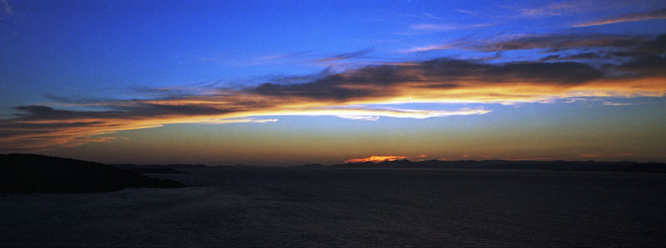 Jeudi 14 août 2008, ciel du Levant.