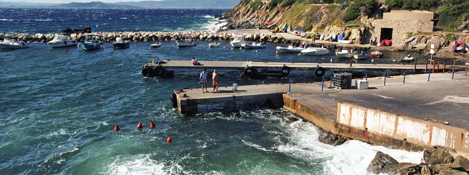 Samedi 16 août 2008 (3), le port de l'Aygade, Héliopolis, île du Levant.