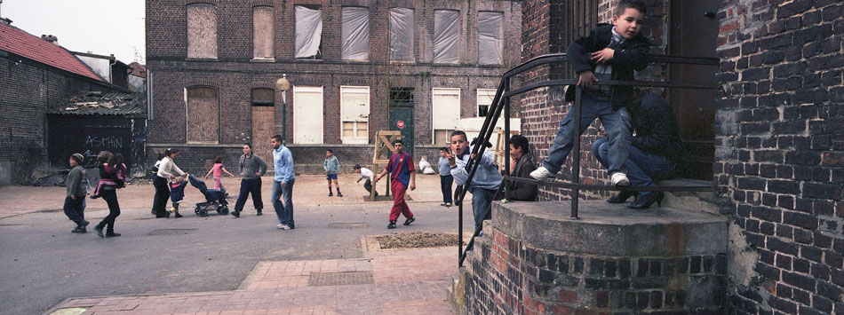 Vendredi 4 avril 2008, rue du Docteur-Dupont, à Tourcoing.