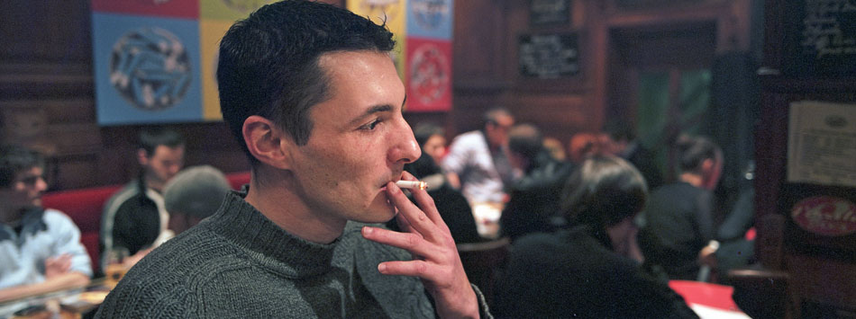 Jeudi 3 janvier 2008, au café 203, rue du Garet, à Lyon.
