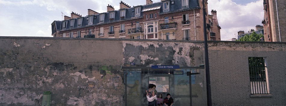 Vendredi 23 mai 2008, rue de l'Ourcq, à Paris.