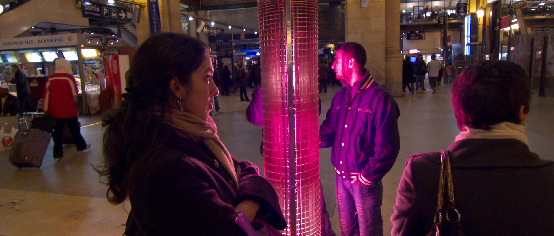 Samedi 1er novembre 2008 (5), gare du Nord, à Paris.