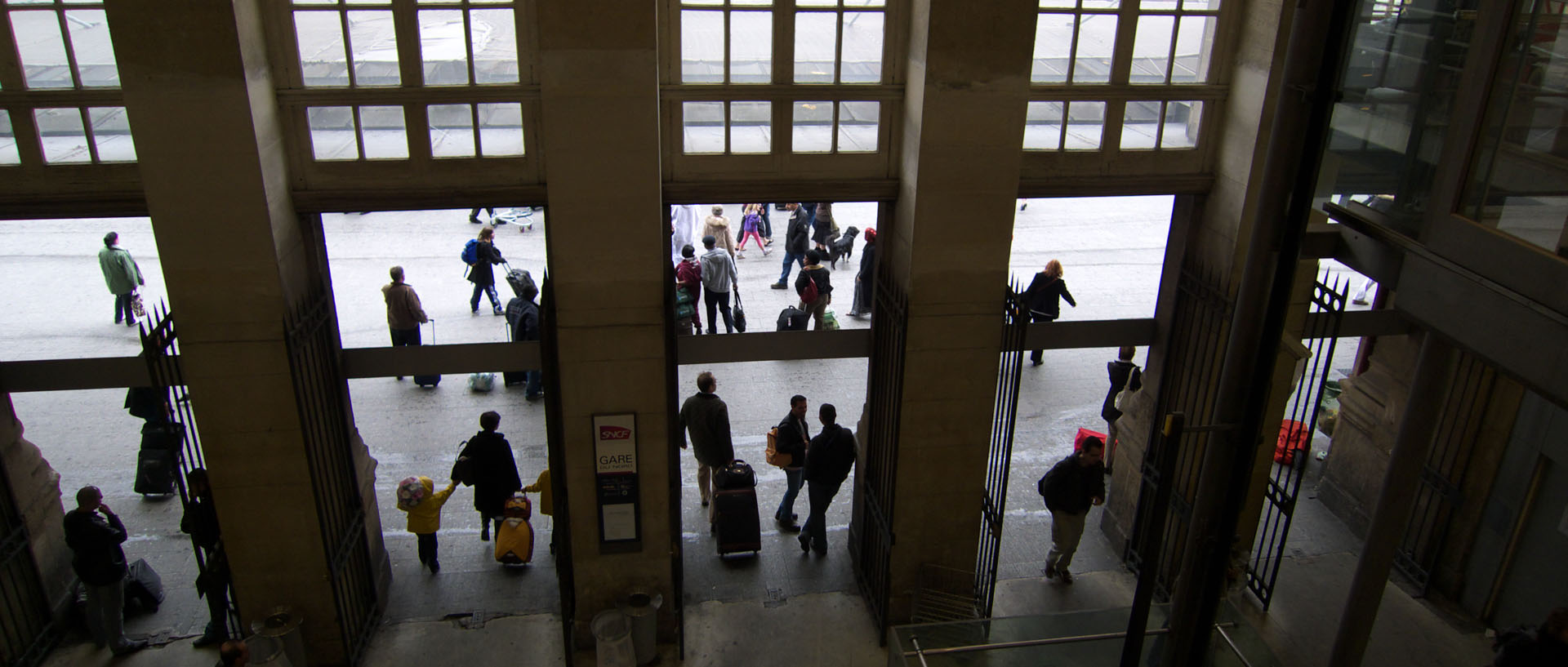 Vendredi 24 octobre 2008 (4), gare du Nord, à Paris.