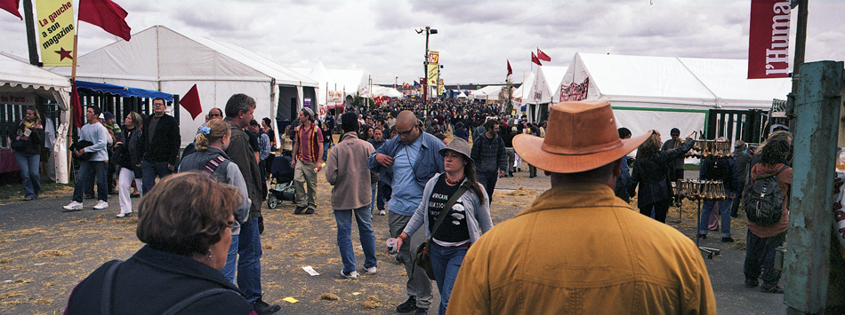 Samedi 13 septembre 2008 (2), la fête de l'Humanité, à la Courneuve.