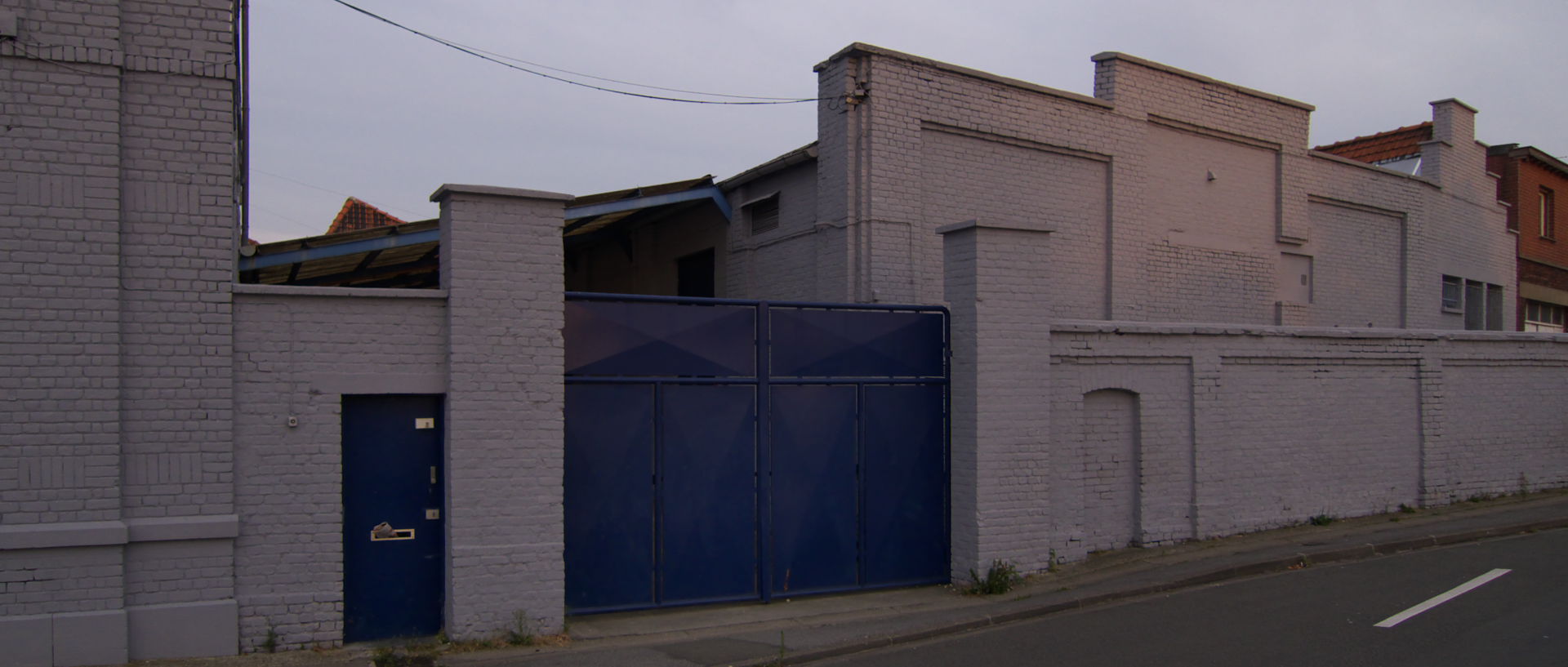 Photo de paysage industriel, Croix, rue des Ogiers.