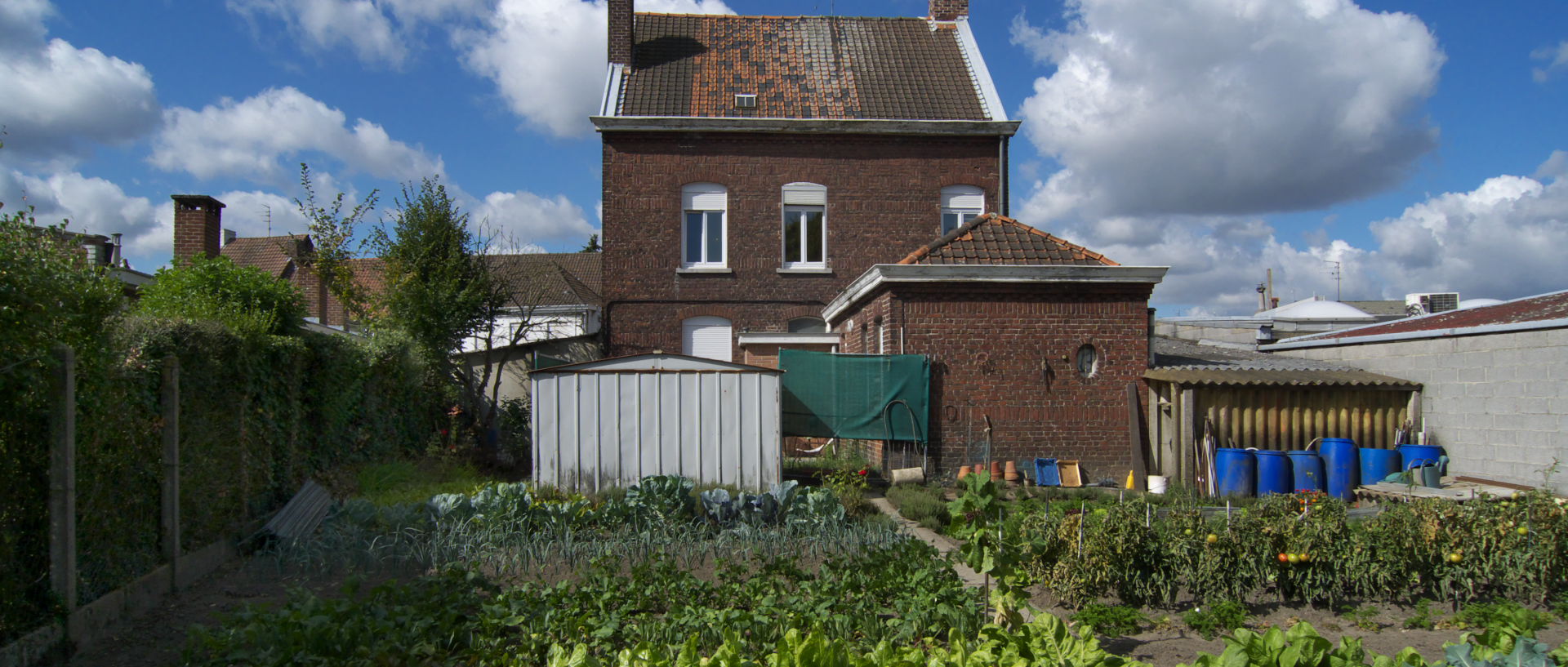 Photo d'un jardin potager, Bondues.