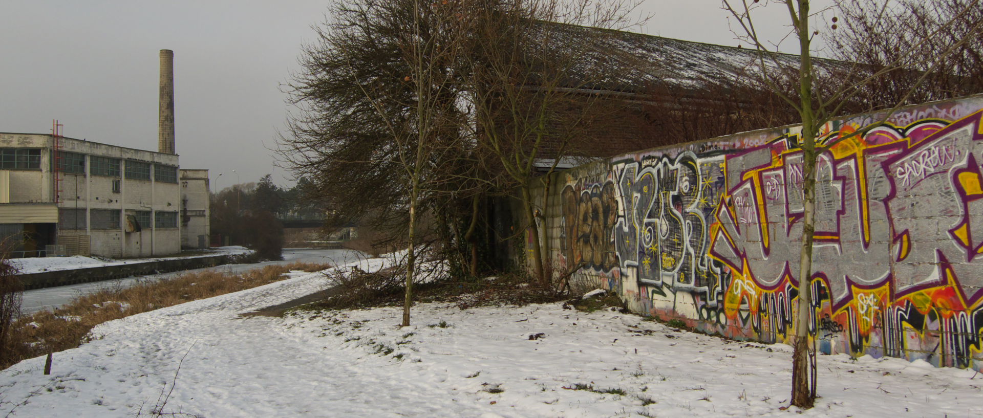 Photo du canal de Roubaix, Croix.