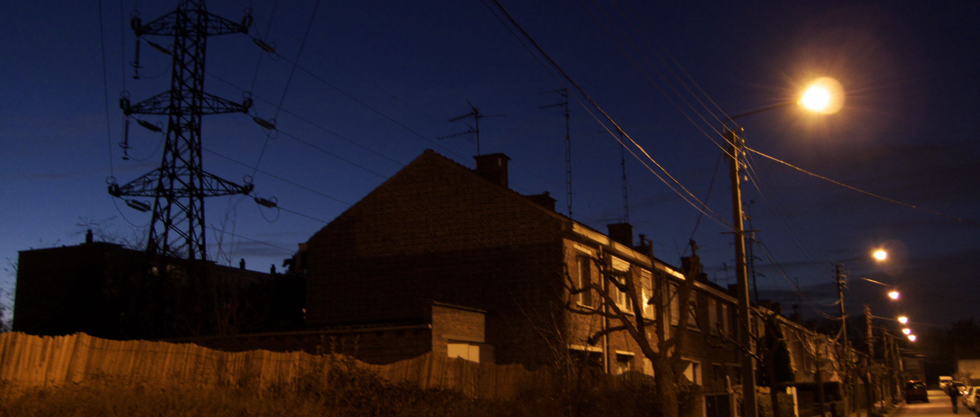 Photo de paysage urbain, Wasquehal, rue Ernest-Dujardin.