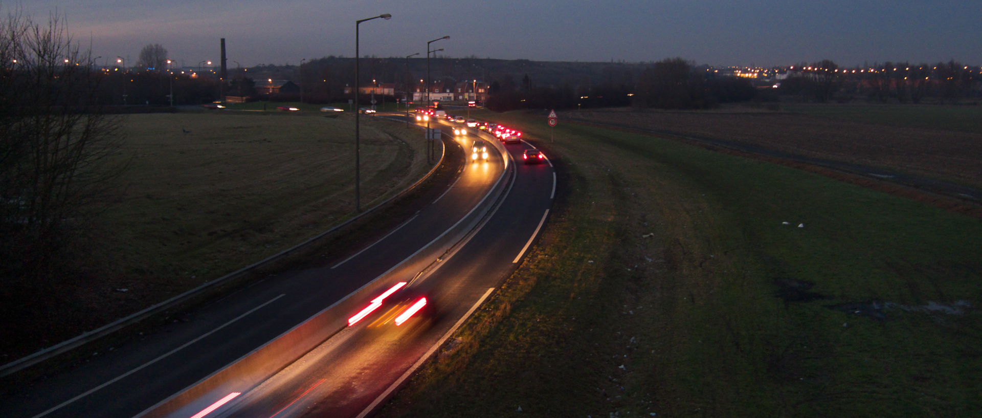 Photo de la route départementale 700, Leers.