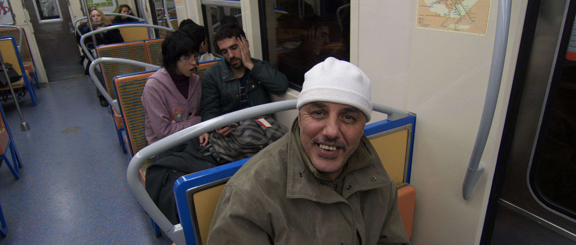 Mardi 3 février 2009, 23:19, ligne A du RER, à Paris.