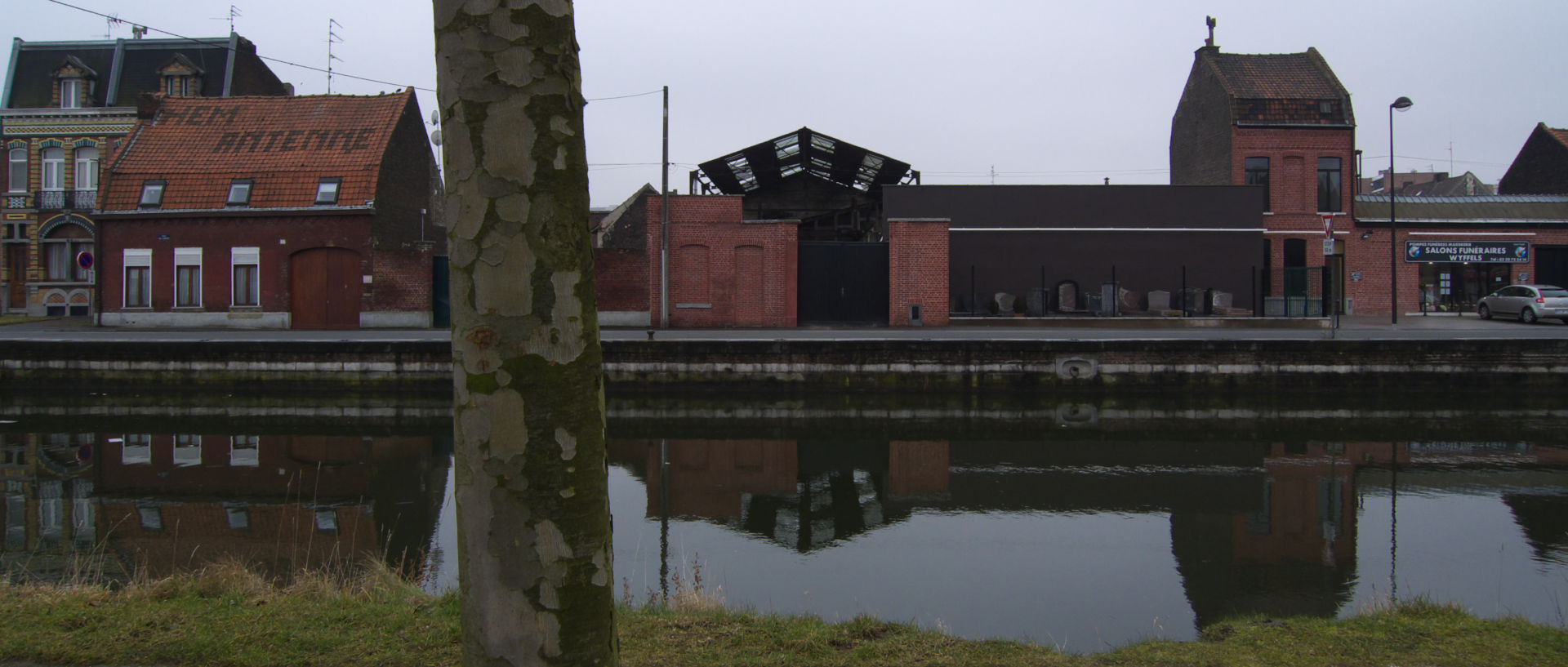 Vendredi 13 février 2009, 15:33, quai de Cherbourg, à Roubaix.