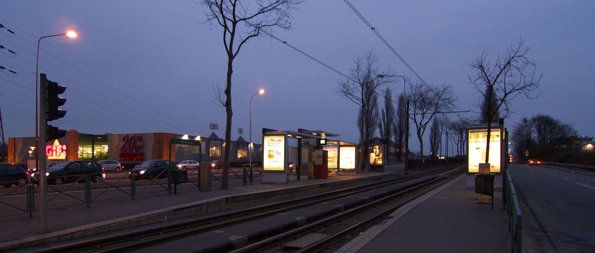 Jeudi 26 février 2009, 18:16, av de la Marne, à Marcq en Baroeul.