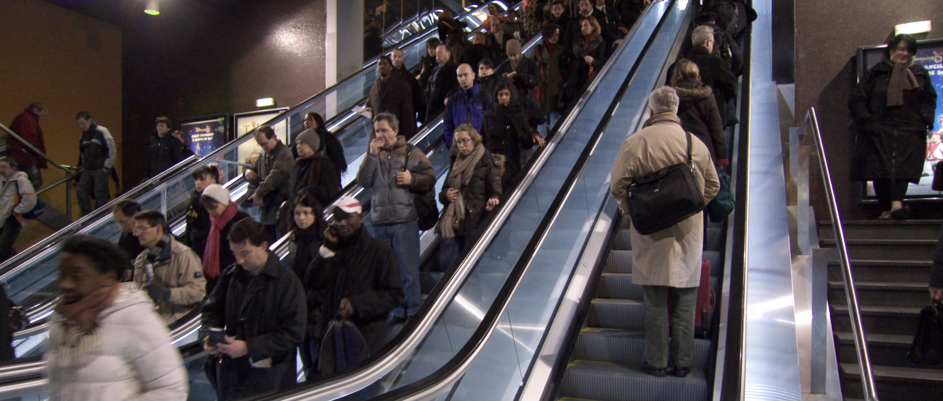 Mercredi 14 janvier 2009, 8:17, gare de Lyon, à Paris.