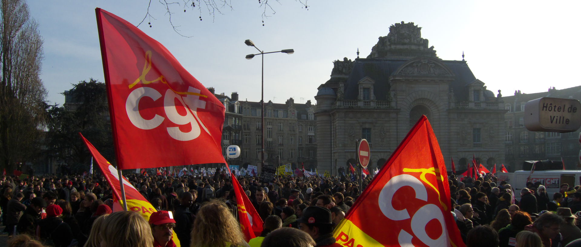 Jeudi 29 janvier 2009, 15:16, manifestation, à Lille.