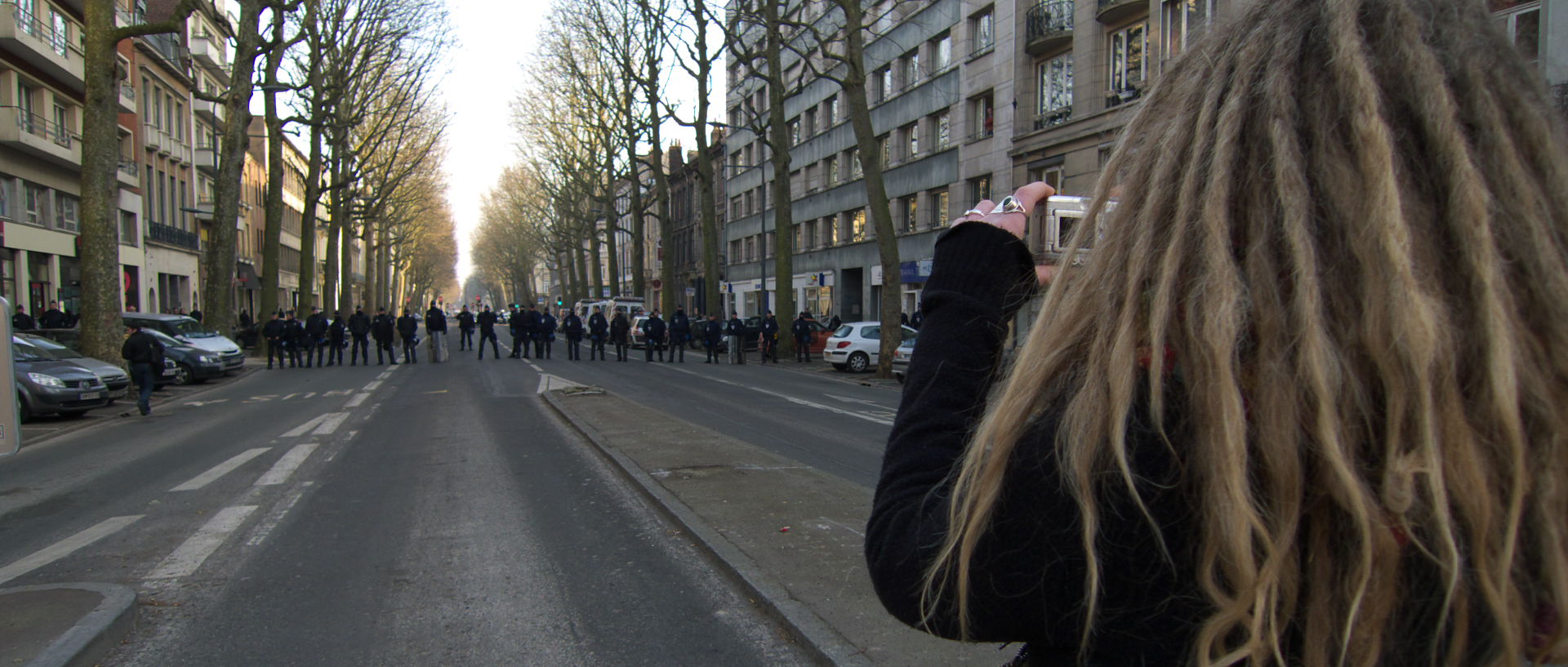 Jeudi 29 janvier 2009, 16:14, manifestation, à Lille.