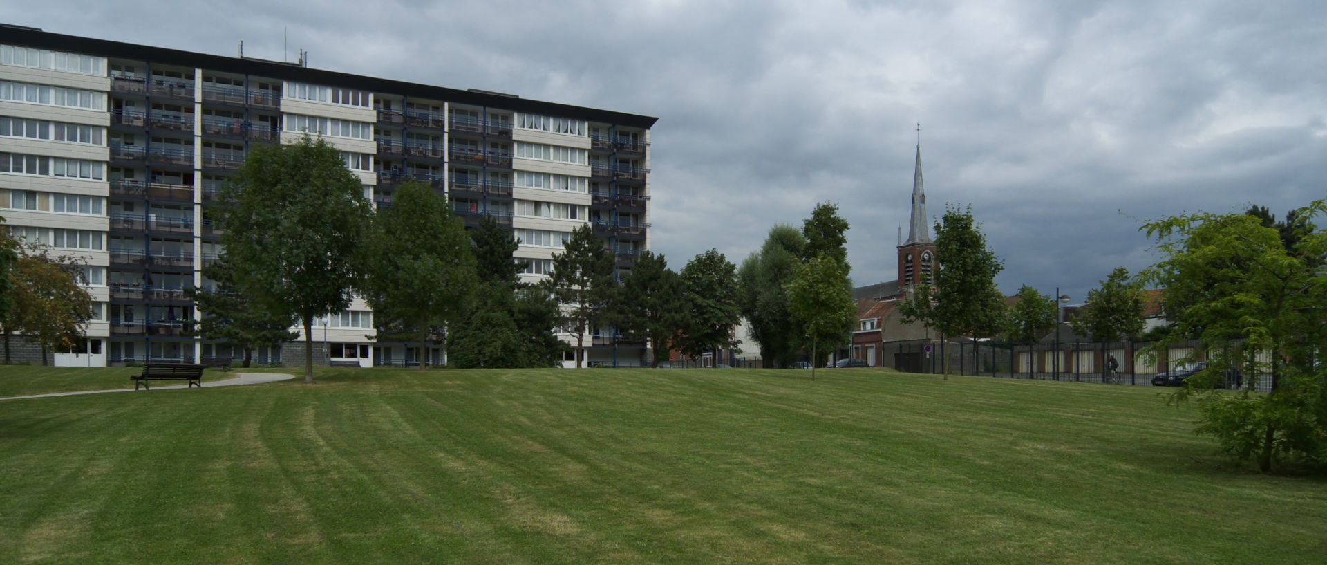 Photo de paysage urbain, Croix, Nord.