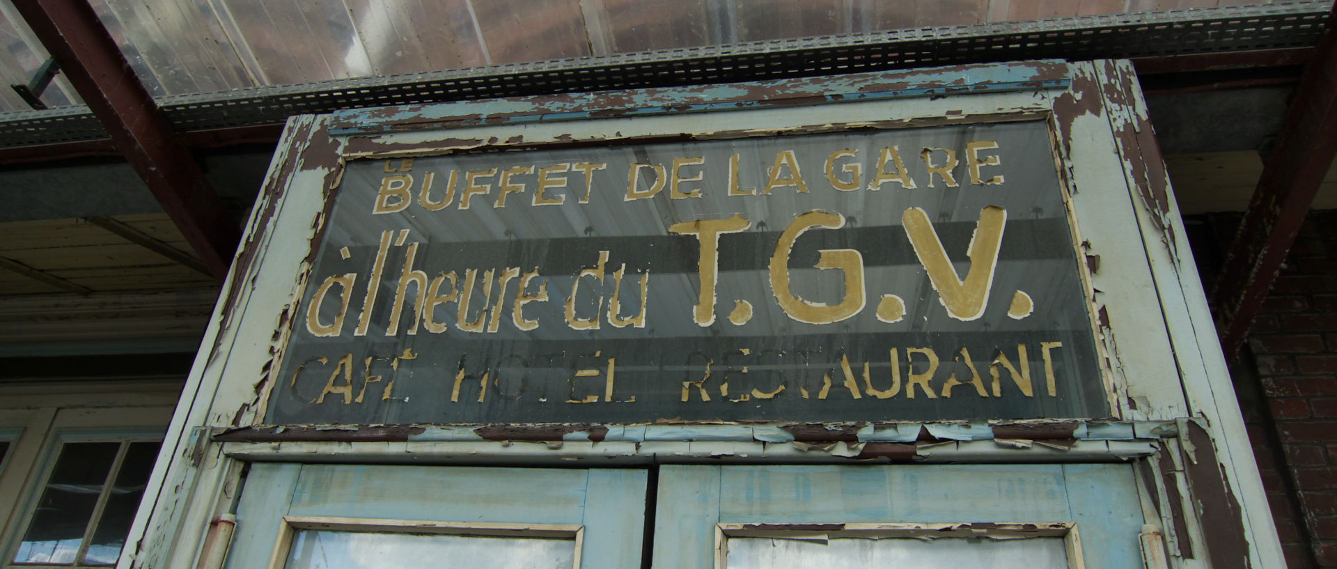 Photo dans une gare, Tourcoing.