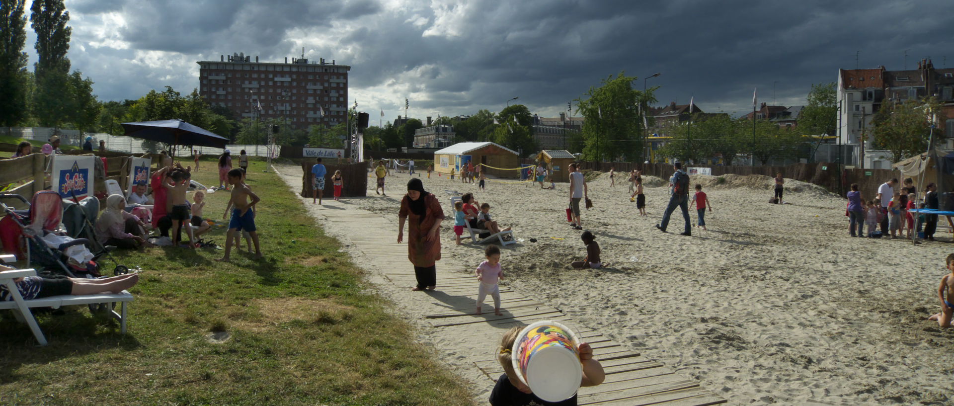 Photo de Lille-plage, bd de Strasbourg.