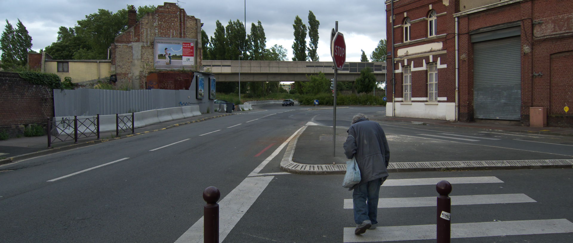 Photo de scène de rue, Lille, rue de Cambrai.