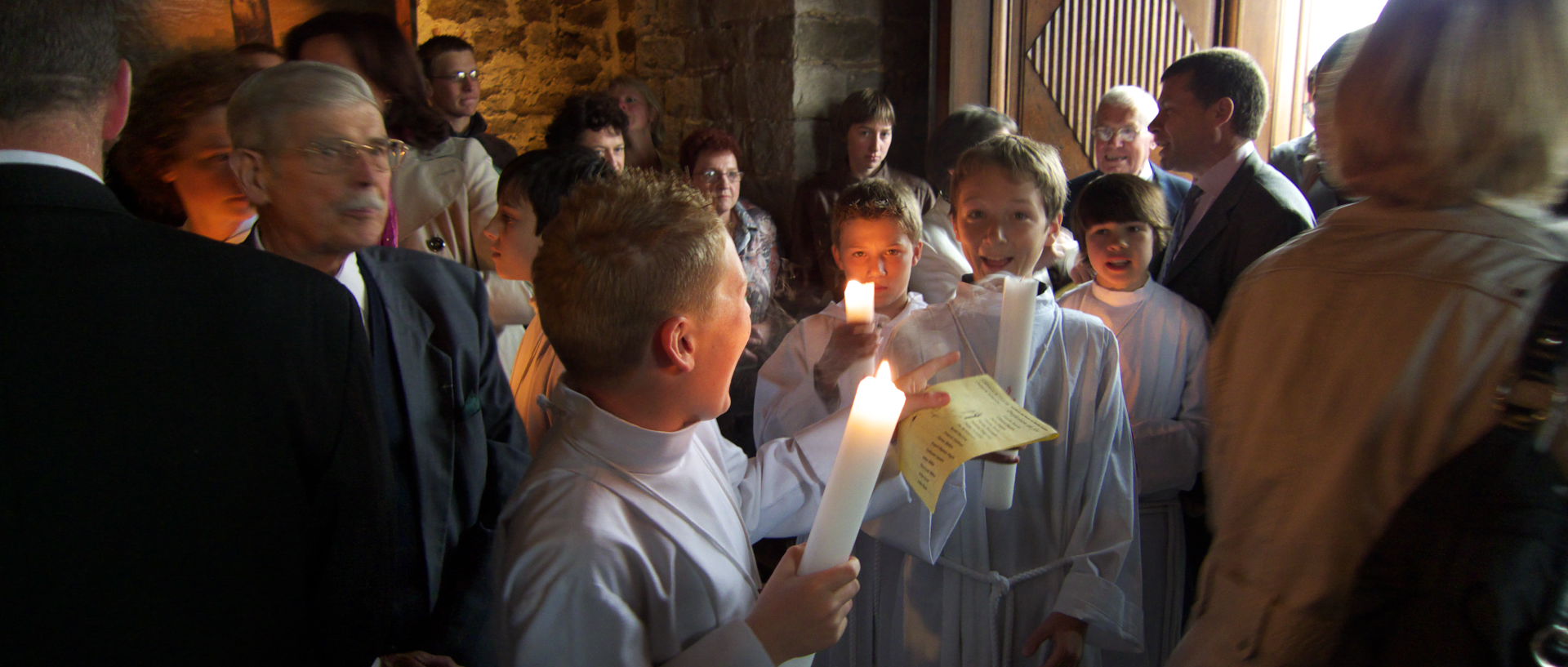 Photo de communion solennelle, Nomain, Nord.