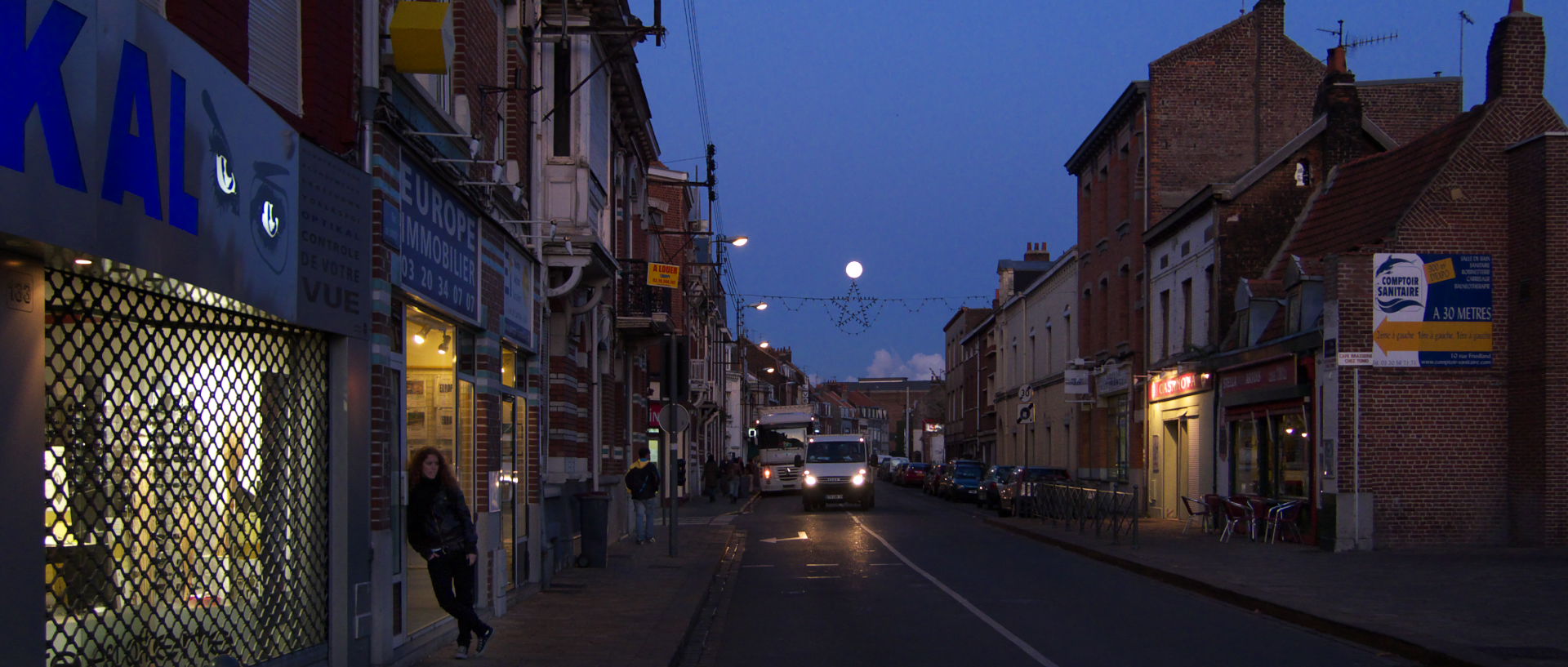 Photo de scène de rue, Lille, Fives.