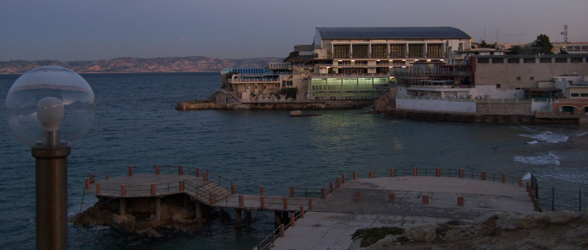 Photo de la rade de Marseille.