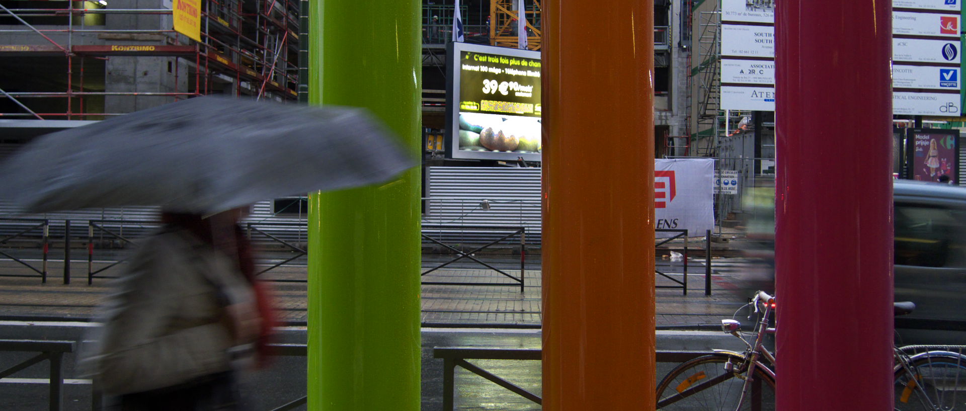 Photo de scène de rue, Bruxelles, av. Fonsny.