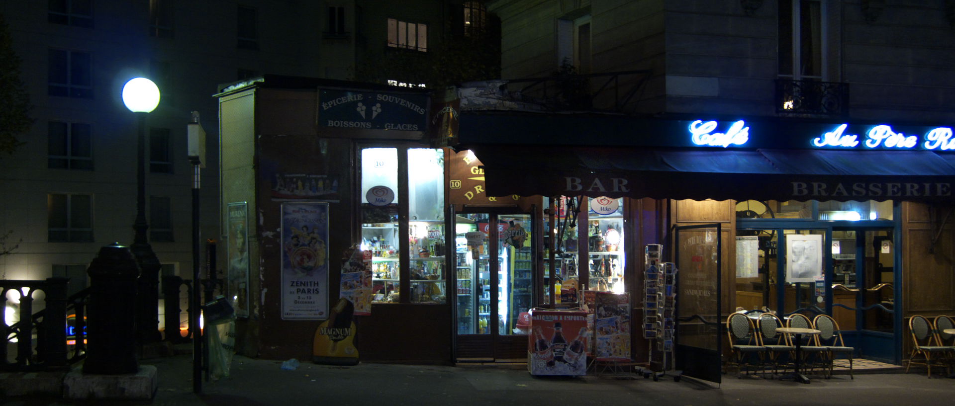 Photo de paysage urbain, Paris, rue Caulaincourt.