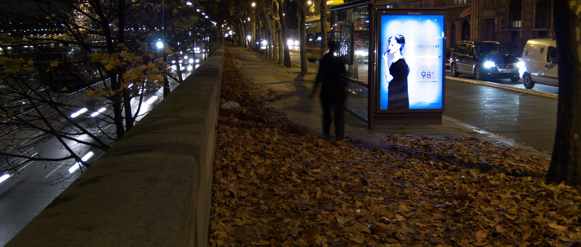 Photo de paysage urbain, Paris, quai Anatole-France.