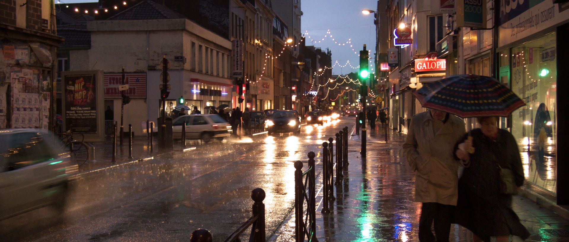 Photo de scène de rue, Lille, Wazemmes, rue Gambetta.