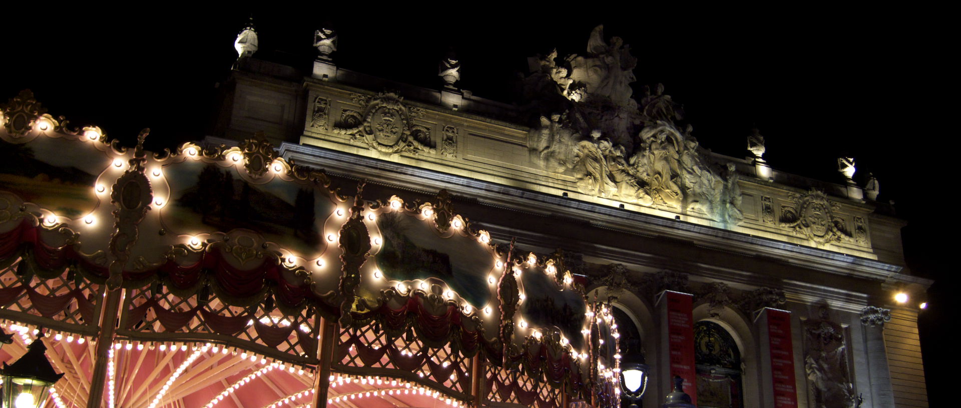 Photo de paysage urbain, Lille, place du Théâtre.