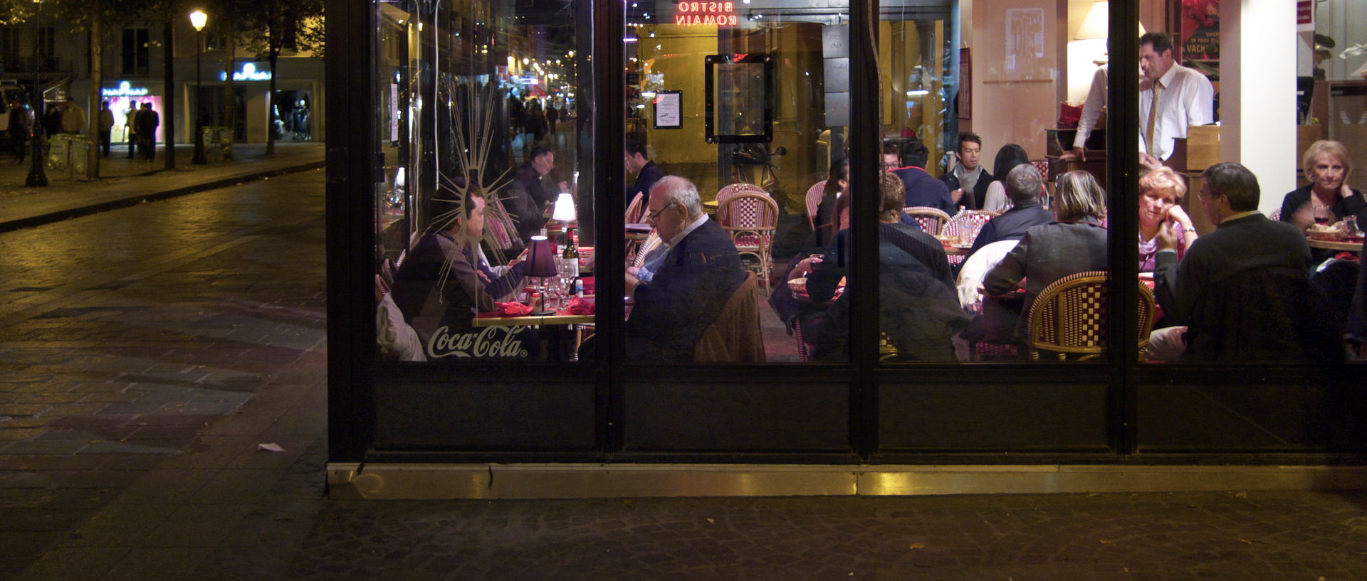 Photo de paysage urbain, Paris, rue Saint-Denis.