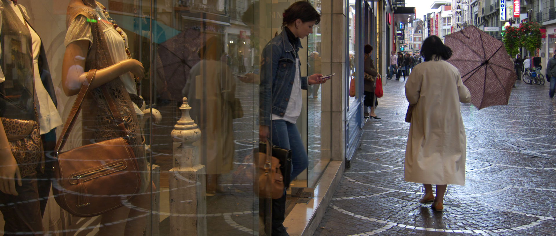 Photo de scène de rue, Lille, rue de Béthune.