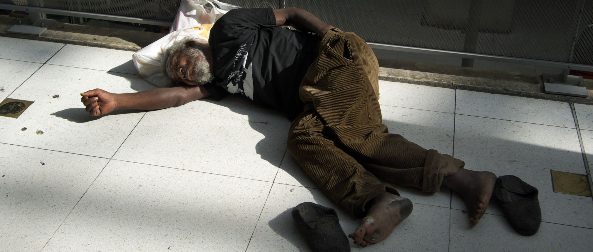 Photo dans une gare, Paris, gare de Nord.