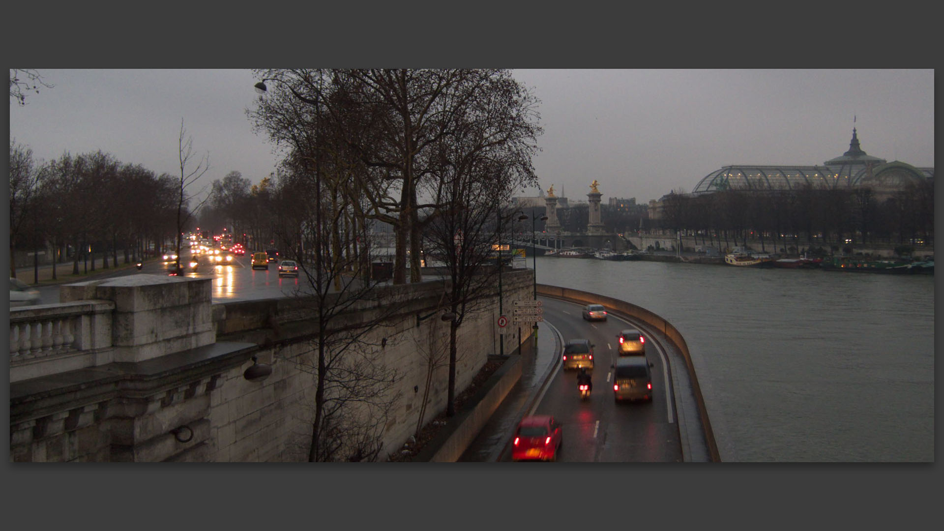 Quai d'Orsay, à Paris.