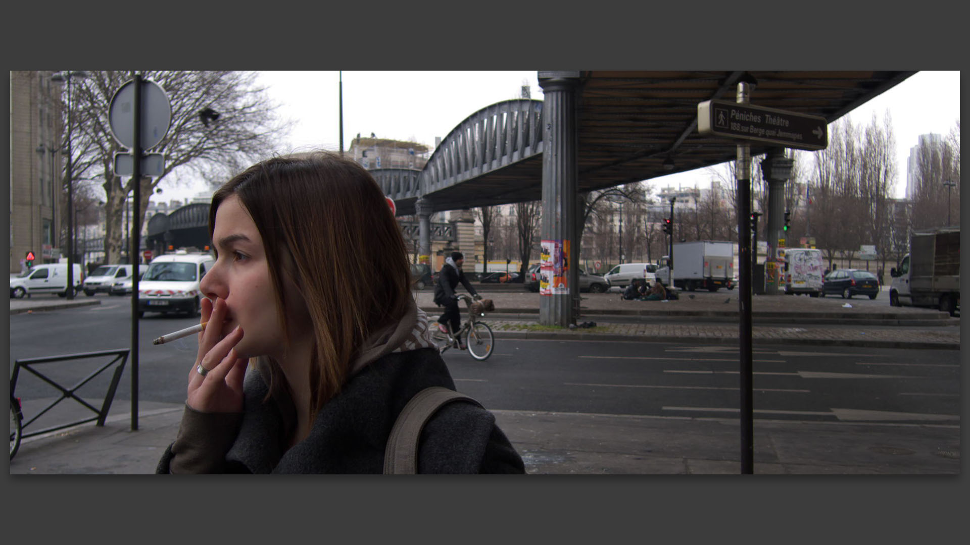 Boulevard de la Villette, à Paris.