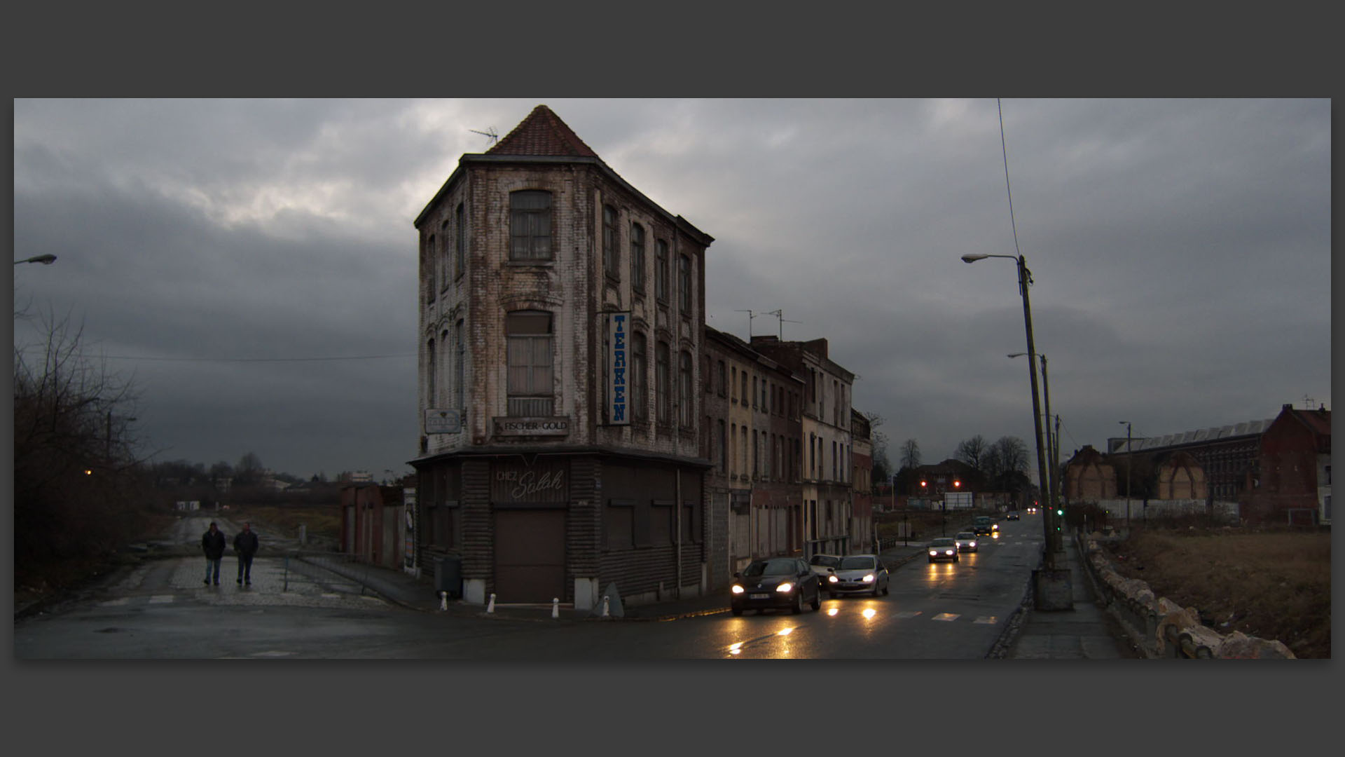 Rue de Tourcoing, à Roubaix.