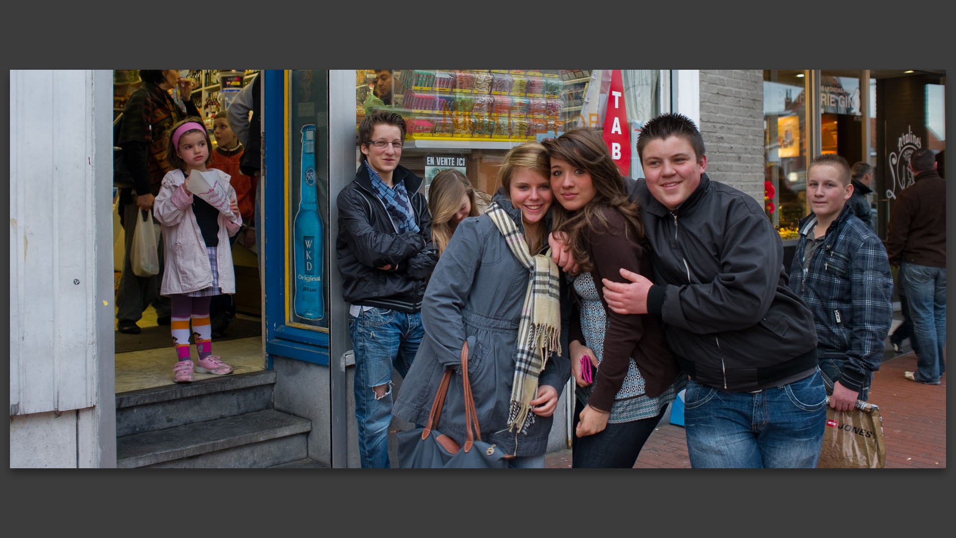 Rijselstraat, à Menen, en Belgique.