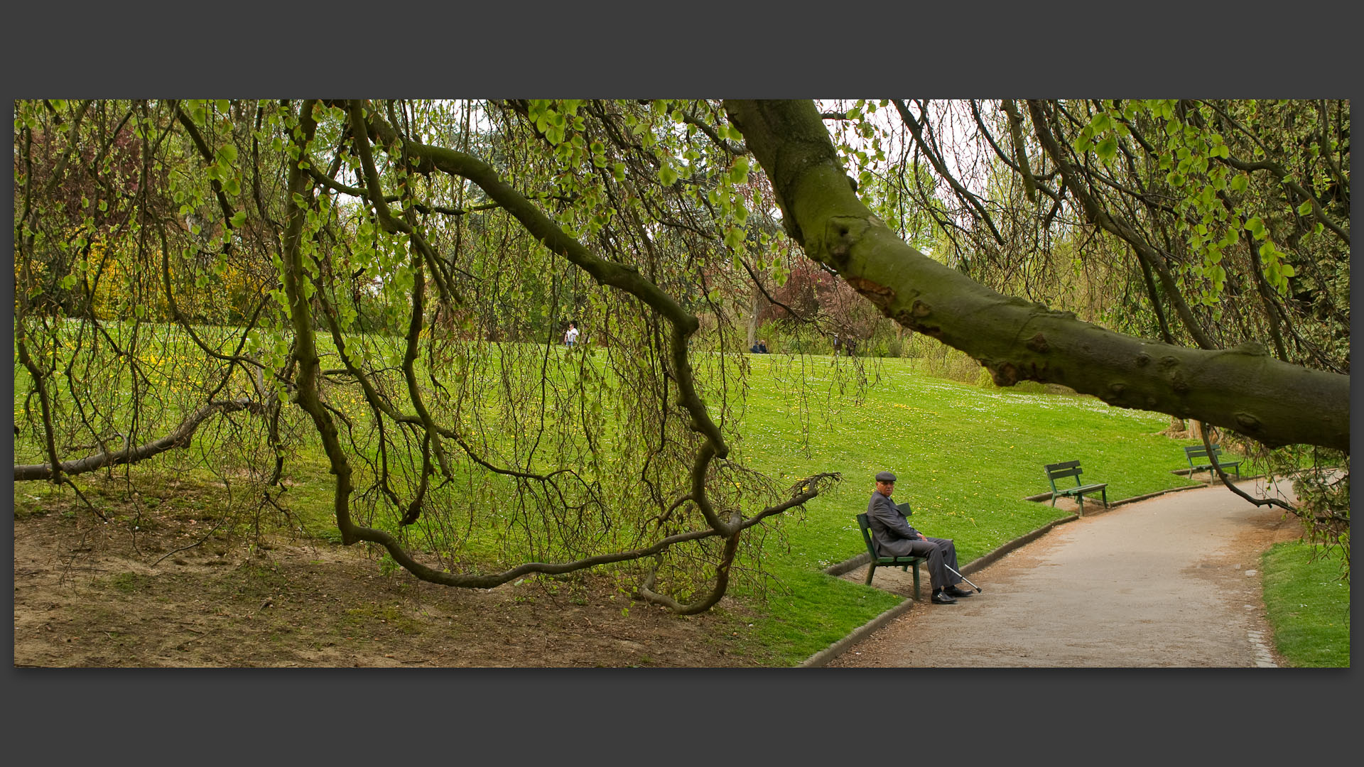 Au parc Barbieux, à Roubaix.