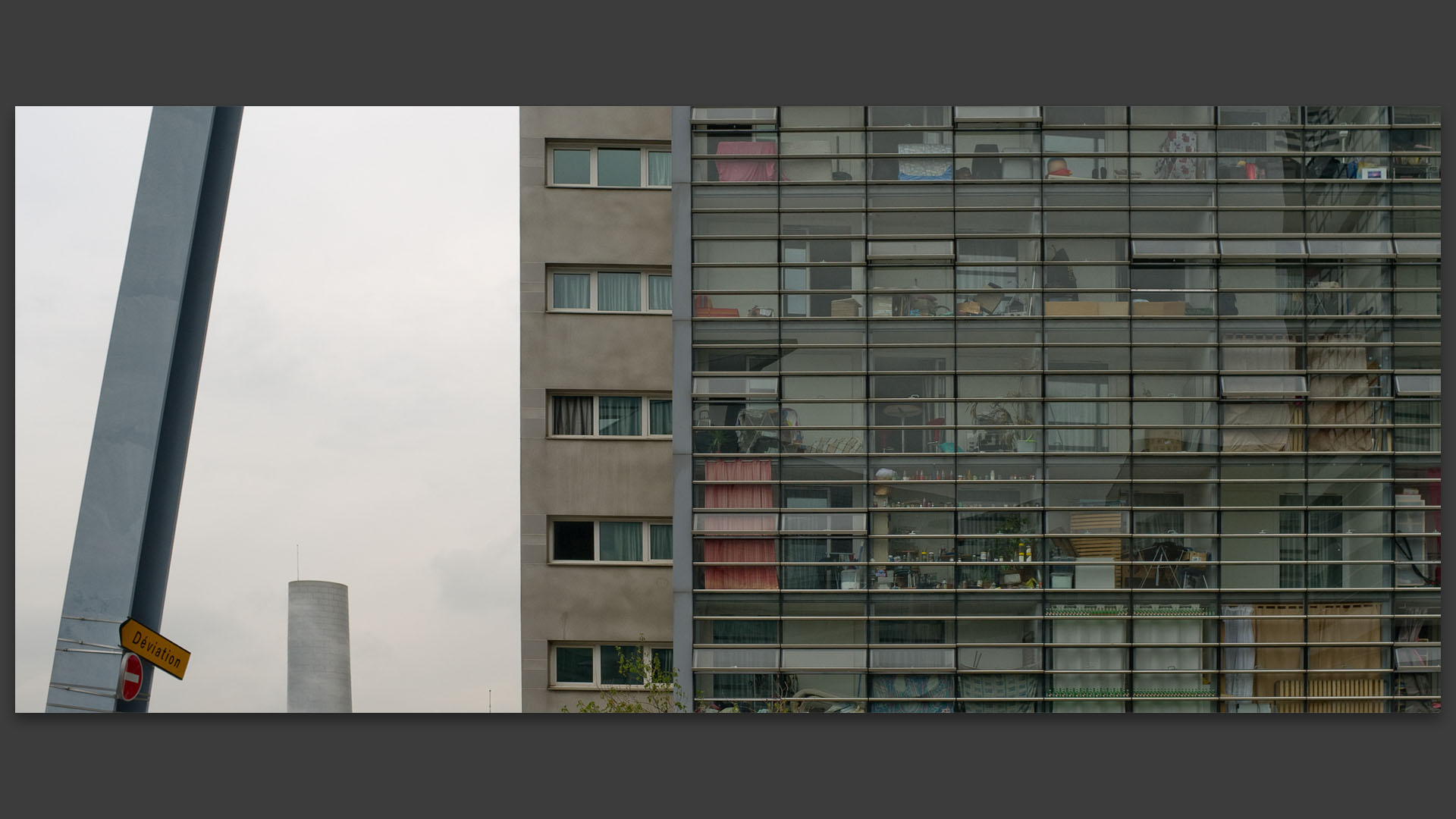 Immeuble d'habitation, av. Léonard-de-Vinci, à Courbevoie.